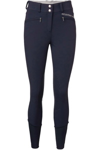 2025 Mountain Horse Womens Diana Breeches Knee Silicon Grip 53640400 - Navy